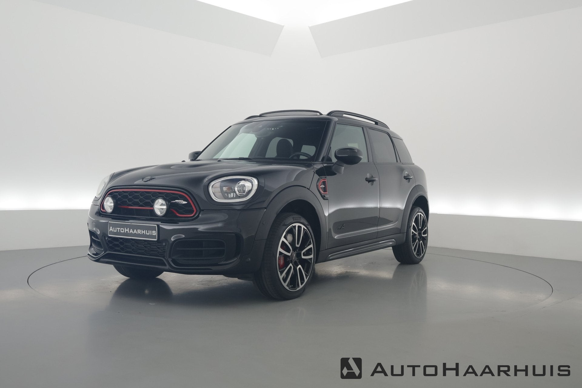 MINI Countryman 2.0 John Cooper Works ALL4 306pk | Rijklaar!, Auto's, Automaat, 12 maanden, Gebruikt, Zwart