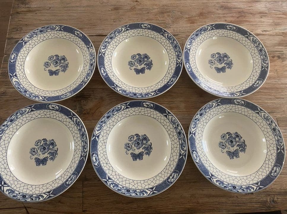 6 x soepborden Butterflij, Ophalen