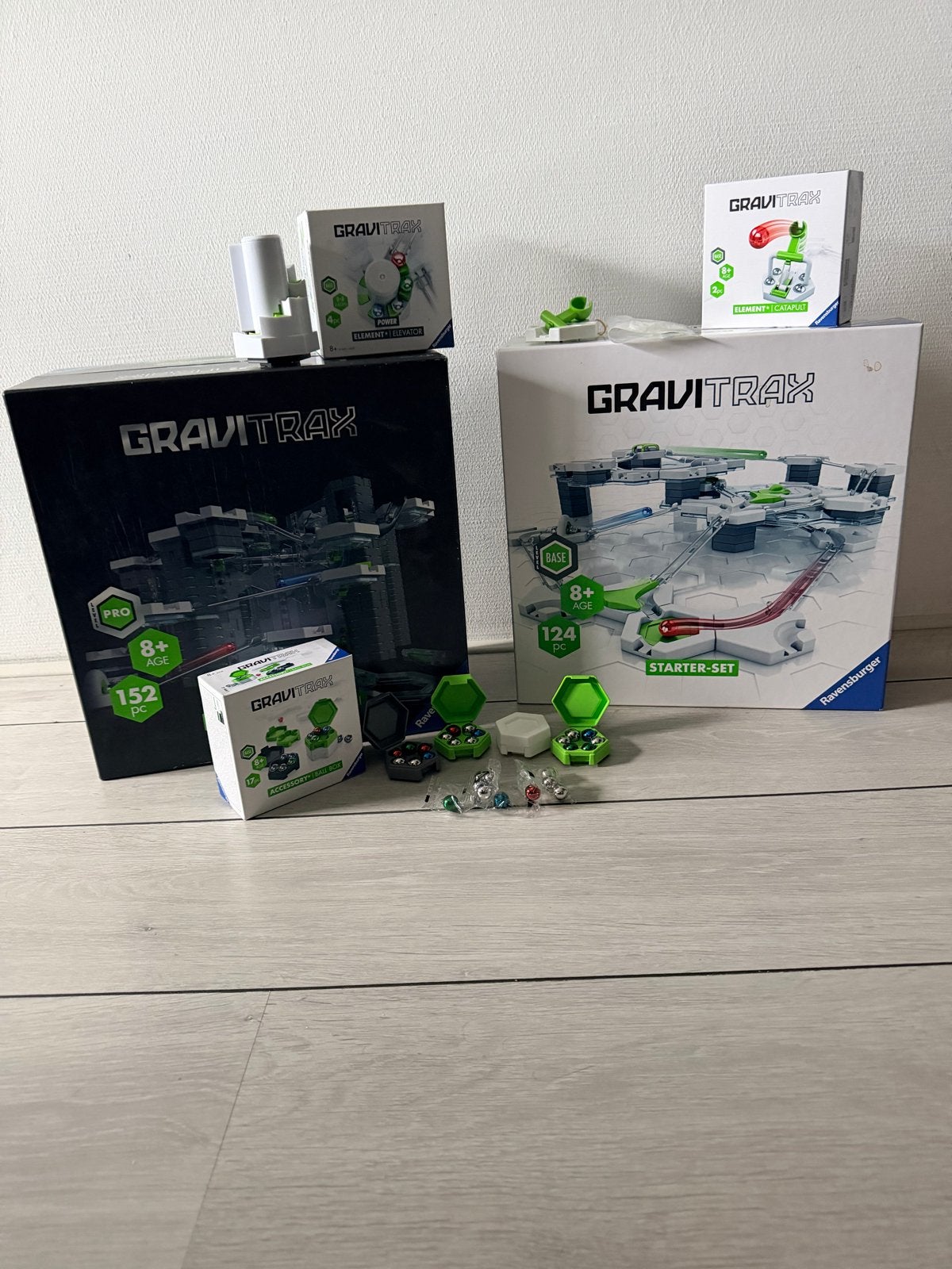 Gravitrax Starter Set, Pro Vertical & 3 uitbreidingen, Ophalen, Zo goed als nieuw, Overige merken
