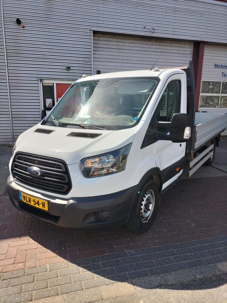 Ford Transit CC 350 L4h1 Tdci 130pk RWD 2017 Wit, Auto's, Bestelauto's, 13 km/l, Achterwielaandrijving, 1995 cc, 4 cilinders