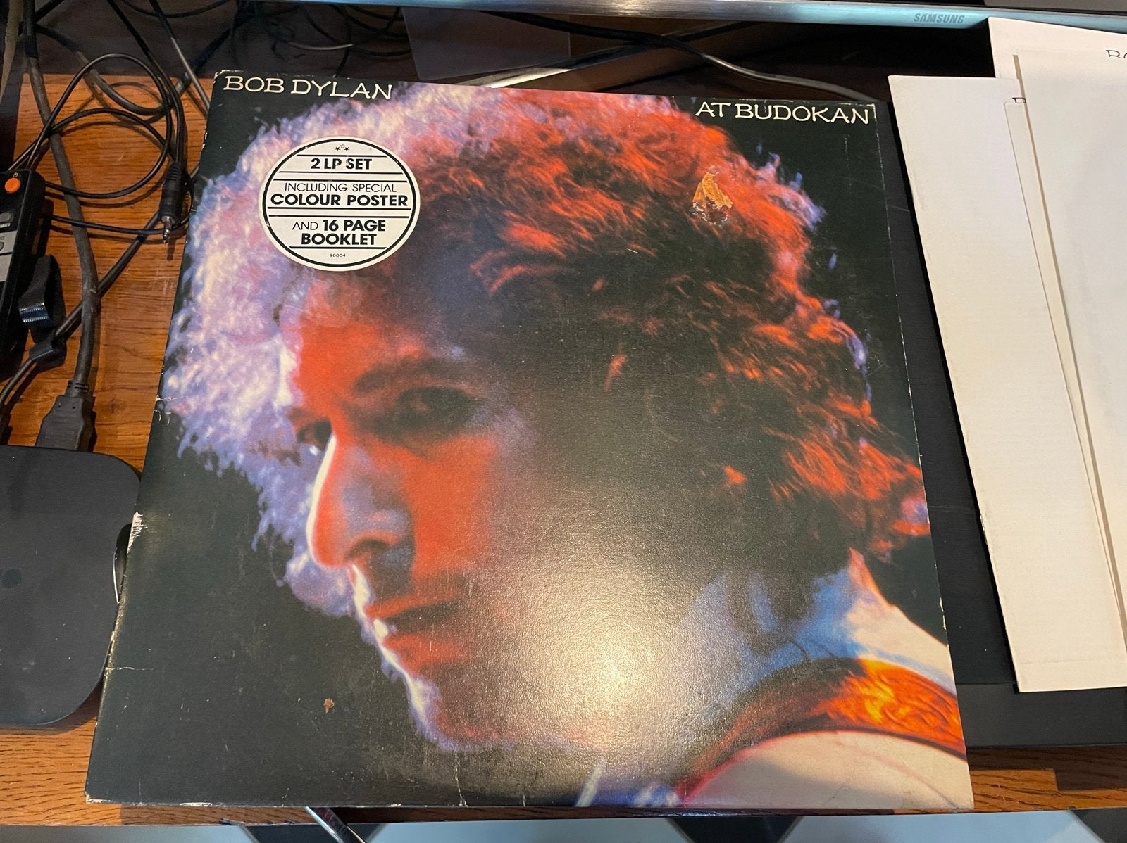 Bob Dylan - At Budokan (2LP set met poster en boekje), Singer-songwriter, Gebruikt, Ophalen of Verzenden, 12 inch