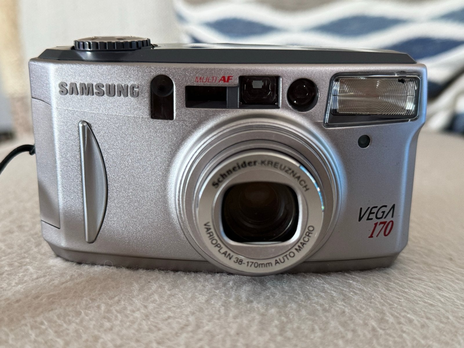Samsung Vega 170 Compact Camera met Schneider-Kreuznach lens, Ophalen of Verzenden, Gebruikt, Compact, Samsung