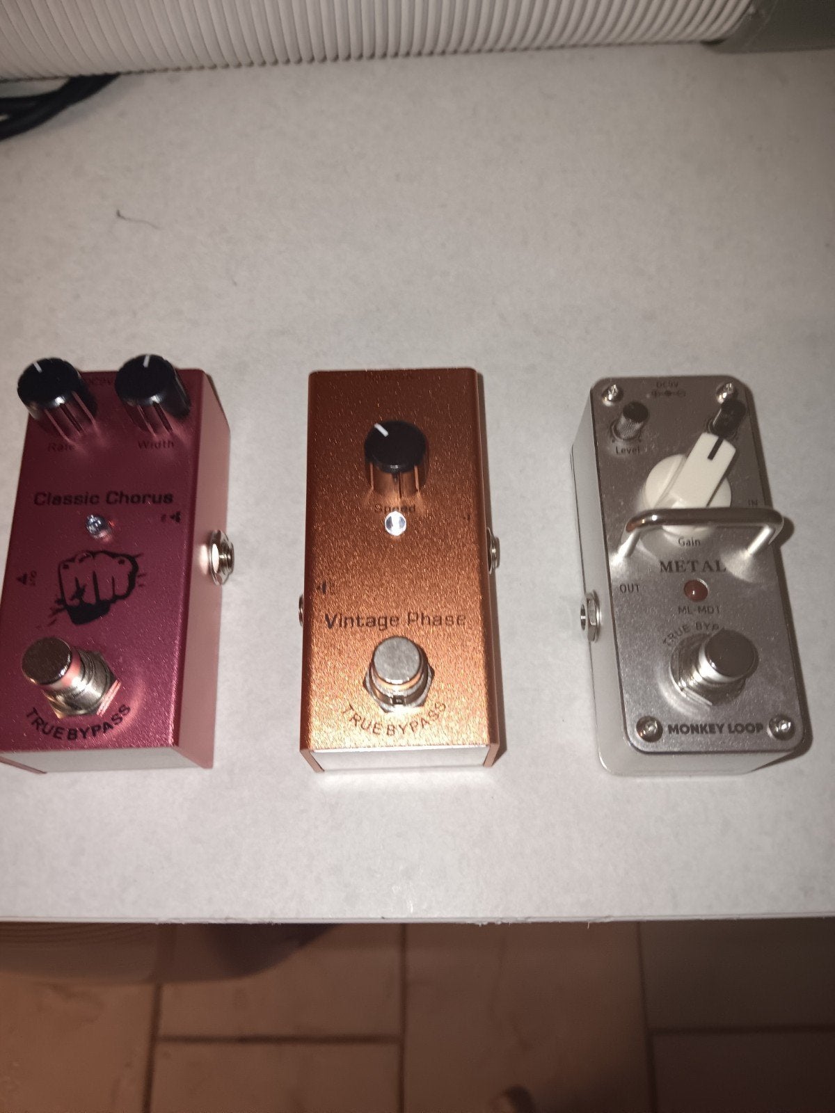 Gitaar effectpedalen: Chorus, Vintage Phaser, Metal, Ophalen of Verzenden, Gebruikt, Distortion, Overdrive of Fuzz