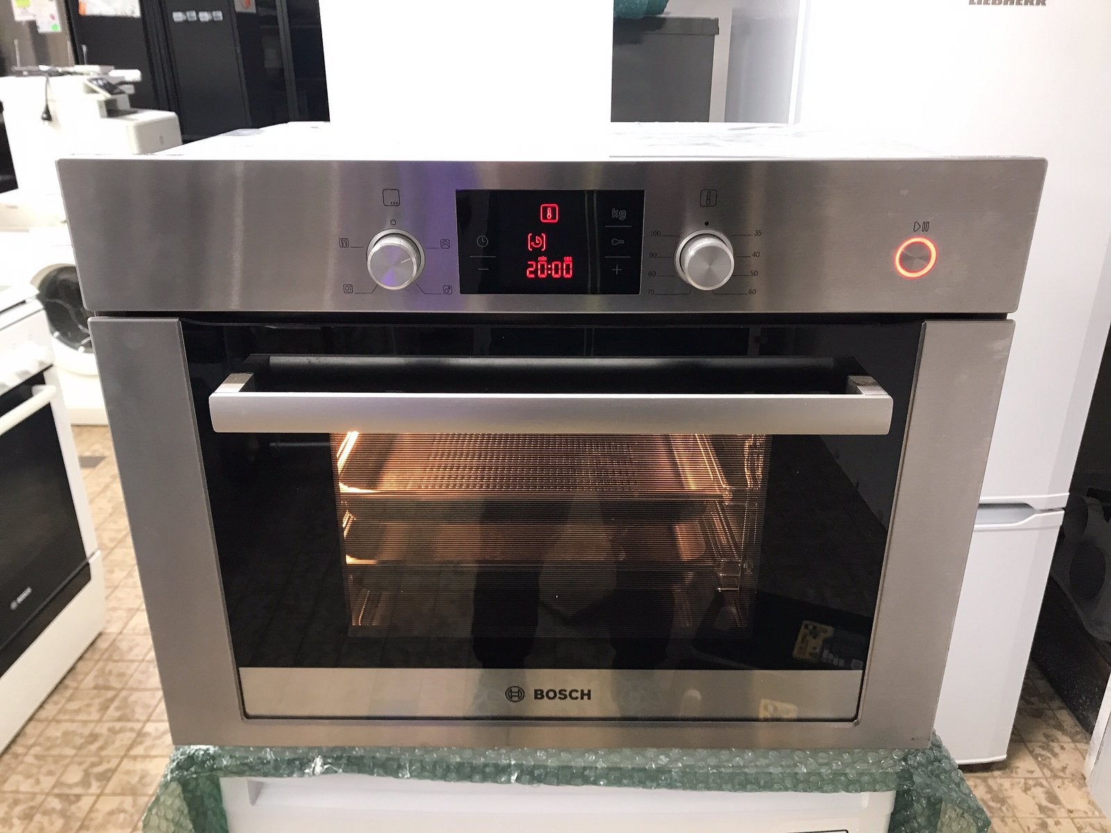 Te koop Bosch inbouw Stoomoven 45X60cm in TopStaat, 45 tot 50 cm, Gebruikt, Stoom, Inbouw