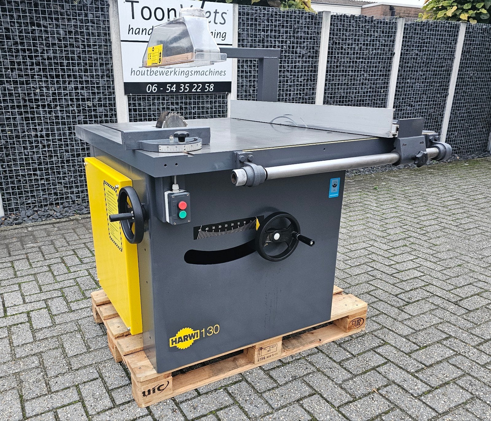 Harwi Cirkelzaag  / Schulpzaag Type 130, Ophalen, Cirkelzaag, 70 mm of meer, Zo goed als nieuw