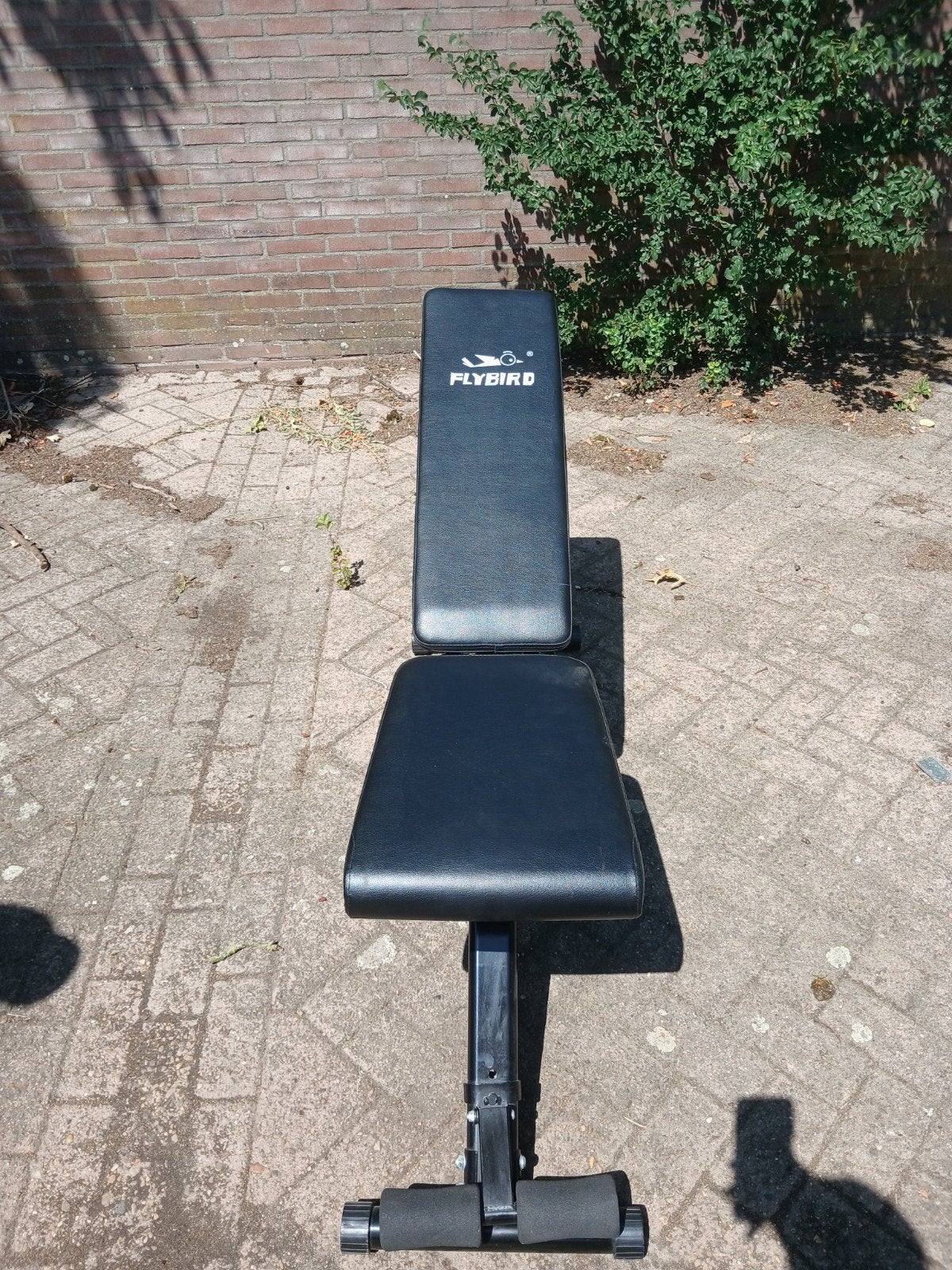 Flybird Fitnessbank - Verstelbaar en Opvouwbaar, Sport en Fitness, Fitnessmaterialen, Ophalen of Verzenden, Gebruikt, Rug, Fitnessbank