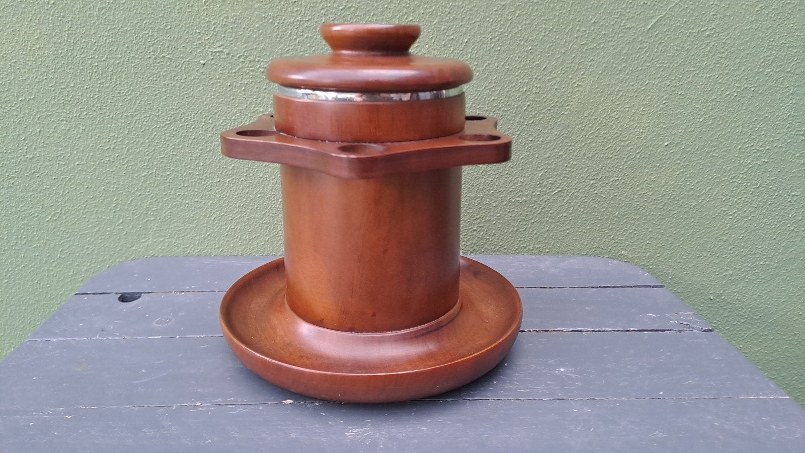 Vintage pijpenrek, Gebruikt, Overige typen, Onbekend, Ophalen of Verzenden