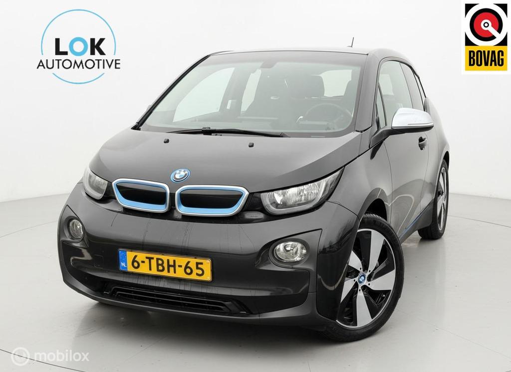 BMW i3 Basis Comfort 22 kWh NAP, Auto's, BMW, Automaat, Gebruikt, 4 stoelen, Zwart