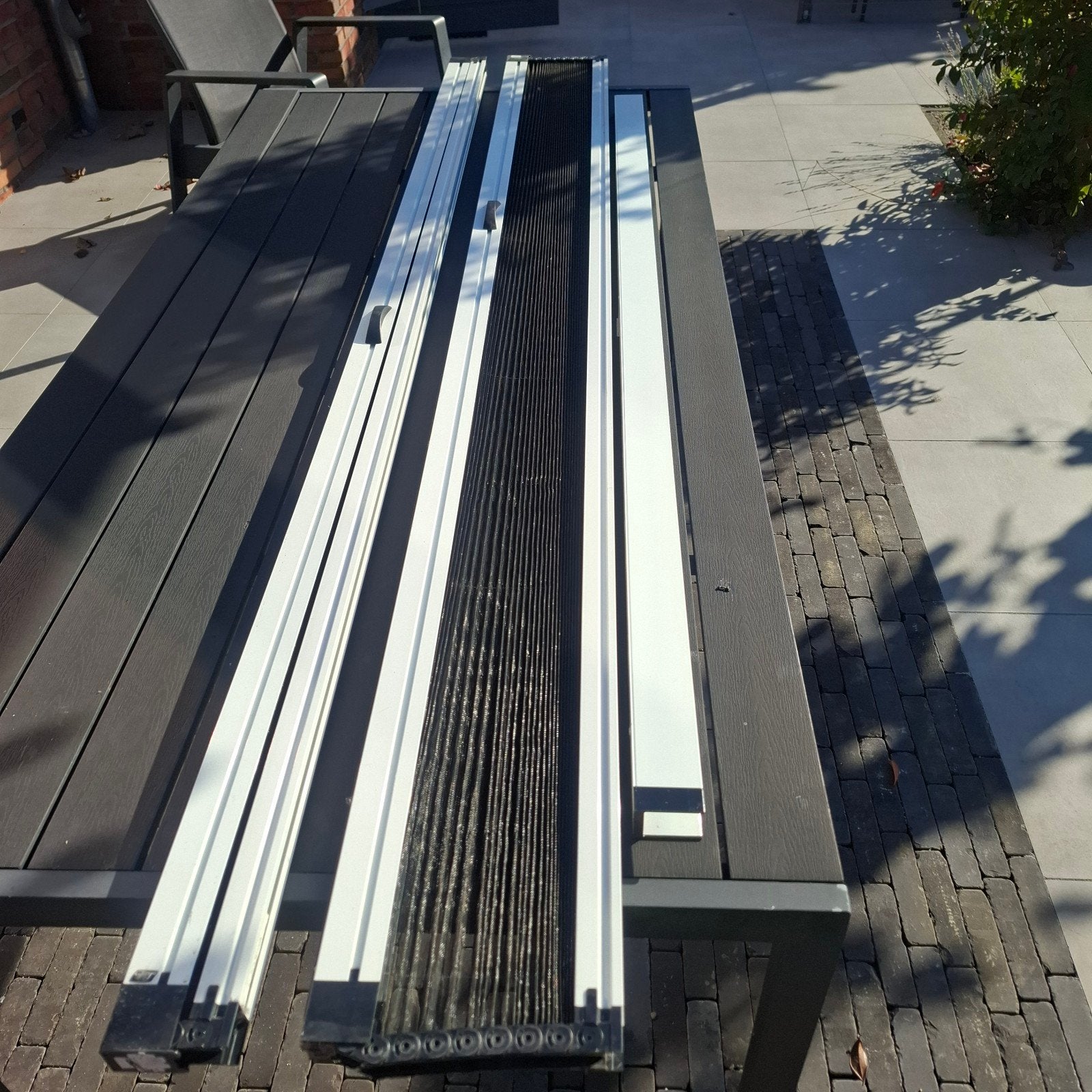 Hordeuren voor dubbele openslaande deuren - 229 cm, Ophalen, Gebruikt, Hordeur, 120 cm of meer