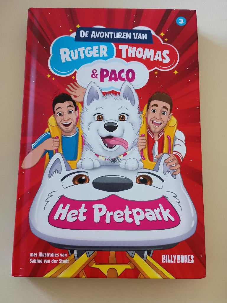 Rutger, Thomas en Paco - Het pretpark, Ophalen, Rutger, Thomas & Paco, Zo goed als nieuw, Fictie