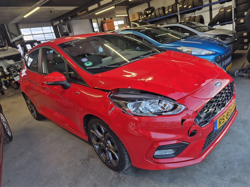 Ford Fiesta 1.0 EcoBoost ST-Line voorschade rijdbaar, Voorwielaandrijving, Gebruikt, Origineel Nederlands, Bedrijf