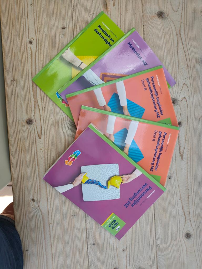 Theorieboeken Persoonlijk Begeleider Gehandicaptenzorg, Ophalen of Verzenden, MBO, Gamma, Onbekend