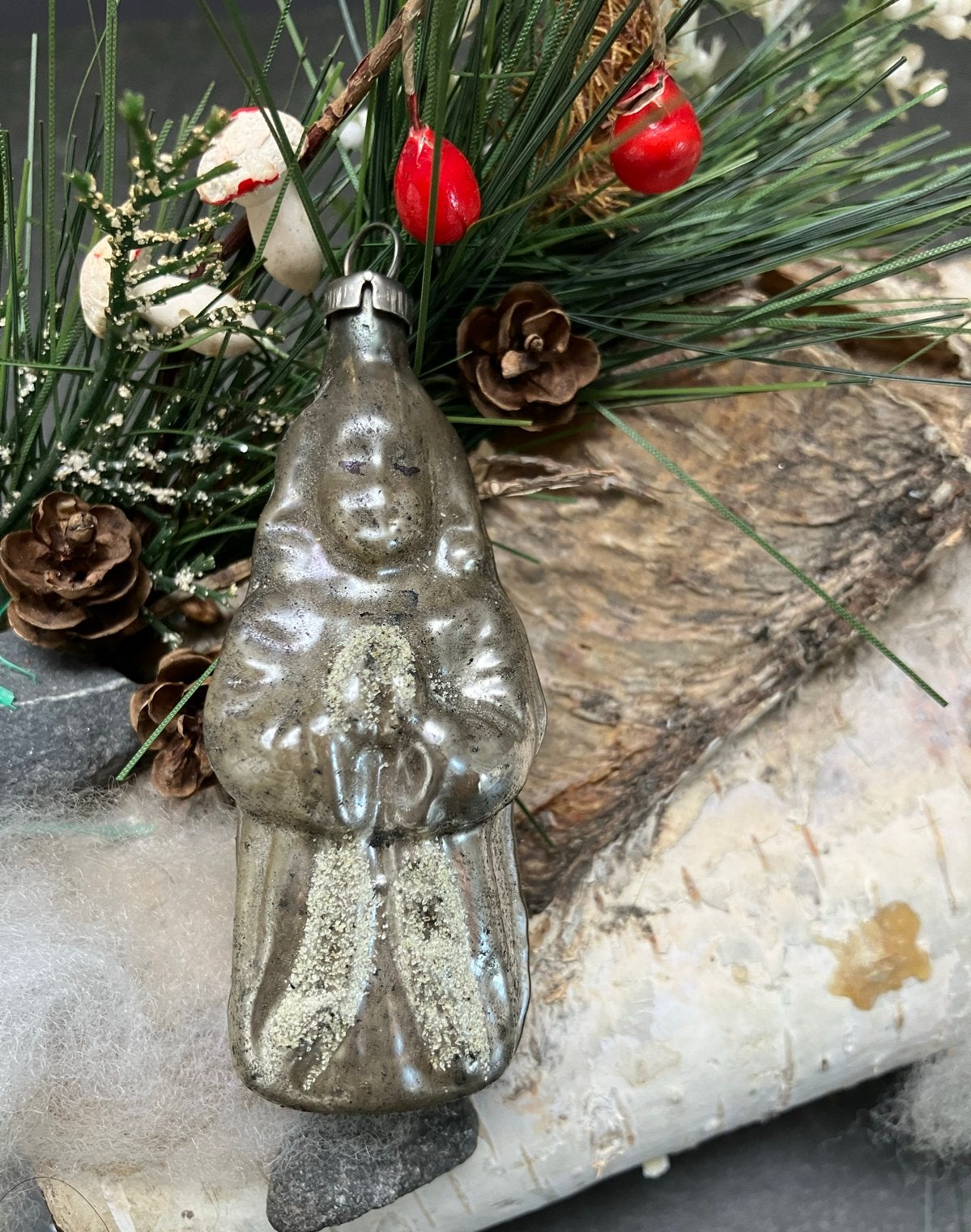 Antieke kerstversiering engeltjes, Diversen, Kerst, Ophalen of Verzenden