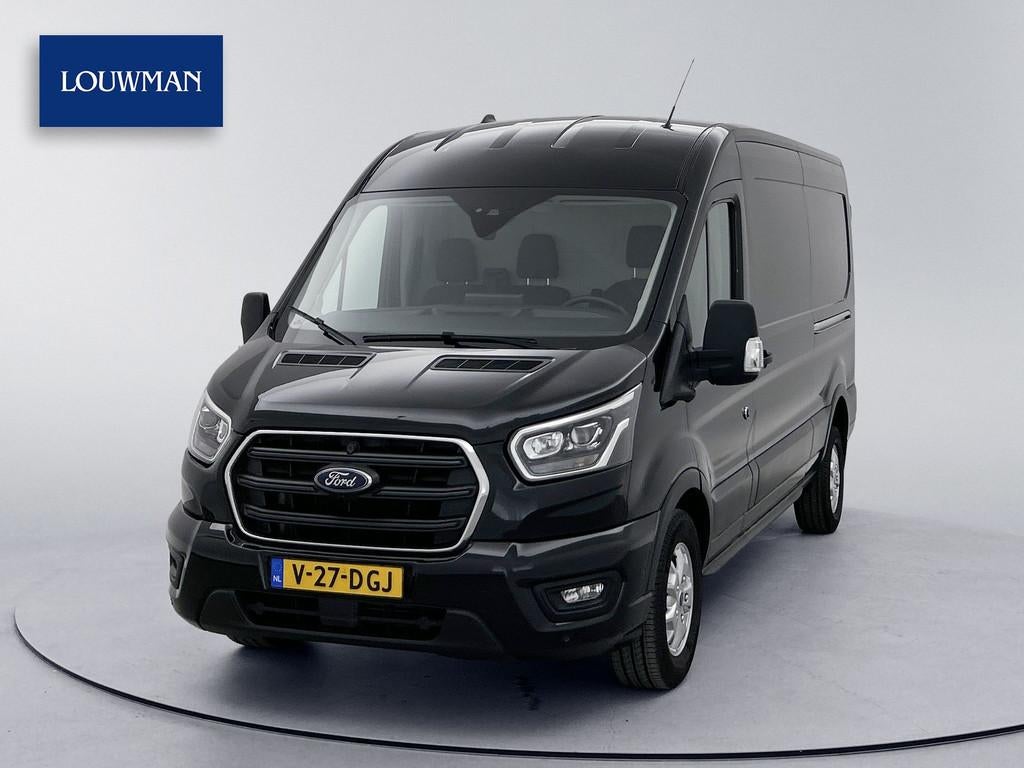 Ford Transit 350 2.0 TDCI L3H2 Limited Schuifdeur L+R 360°, Stof, Euro 6, 4 cilinders, Met garantie (alle)