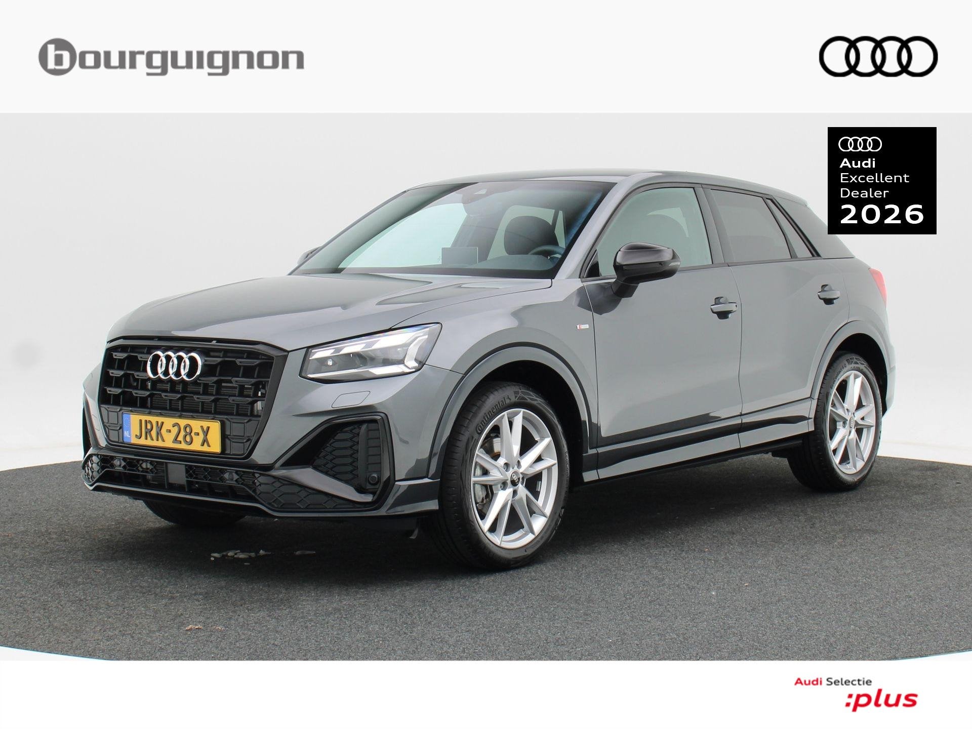 Audi Q2 35 TFSi 150 Pk Automaat S-Line | Full LED | Leder |, Auto's, Dealer onderhouden, 4 cilinders, 150 pk, Leder en Stof