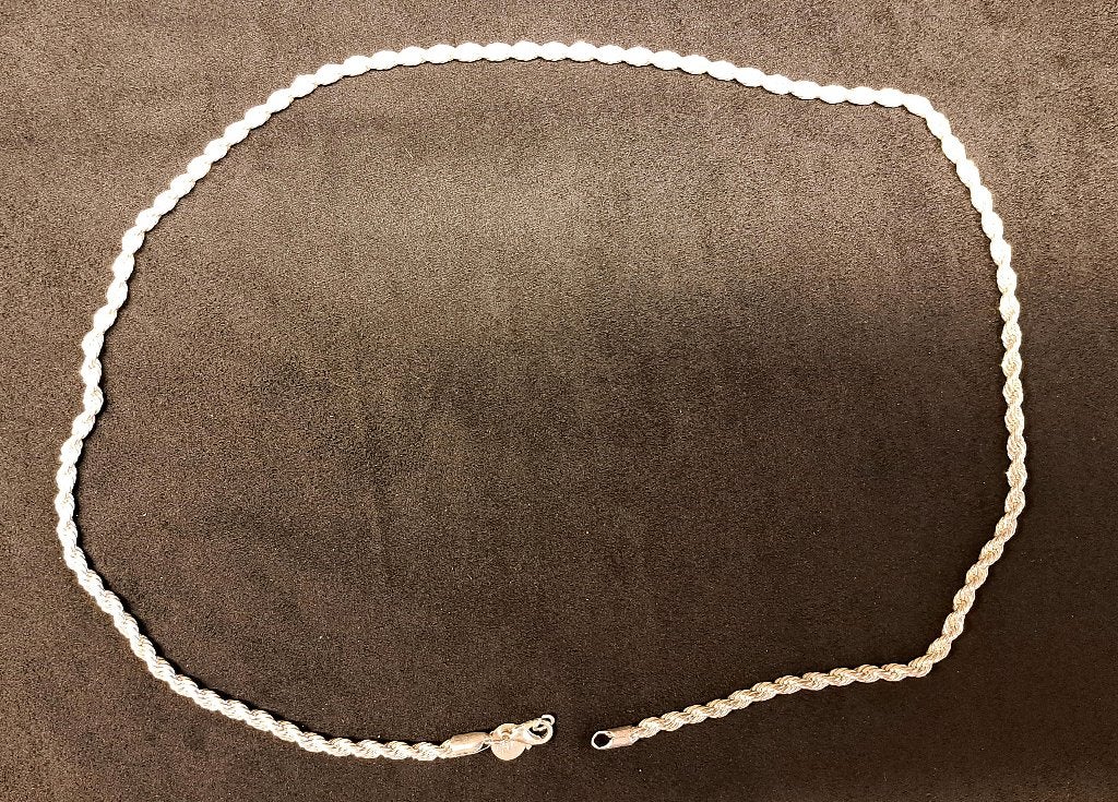 Mooie ketting van sterling zilver, Verzenden, Nieuw, Zilver, Zilver