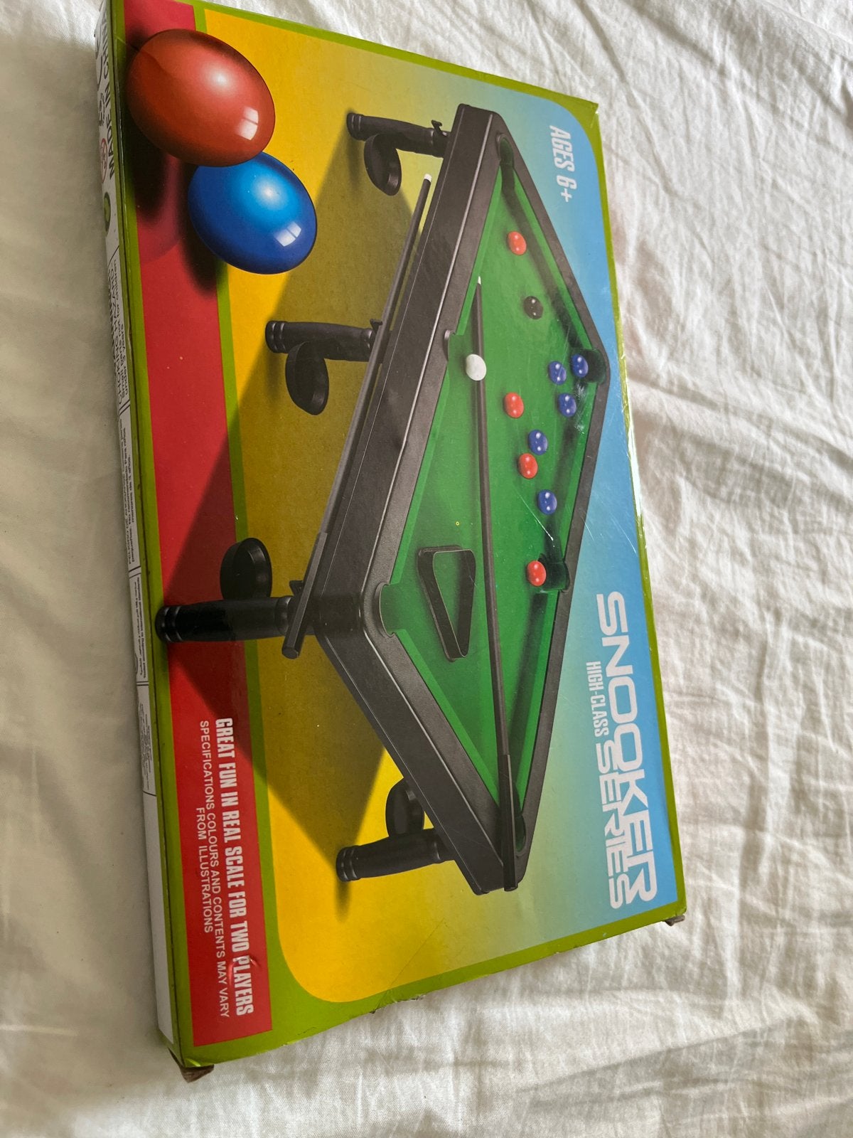 Mini Snooker/Pooltafel - Draagbaar Spel voor Kinderen, Ophalen, Nieuw