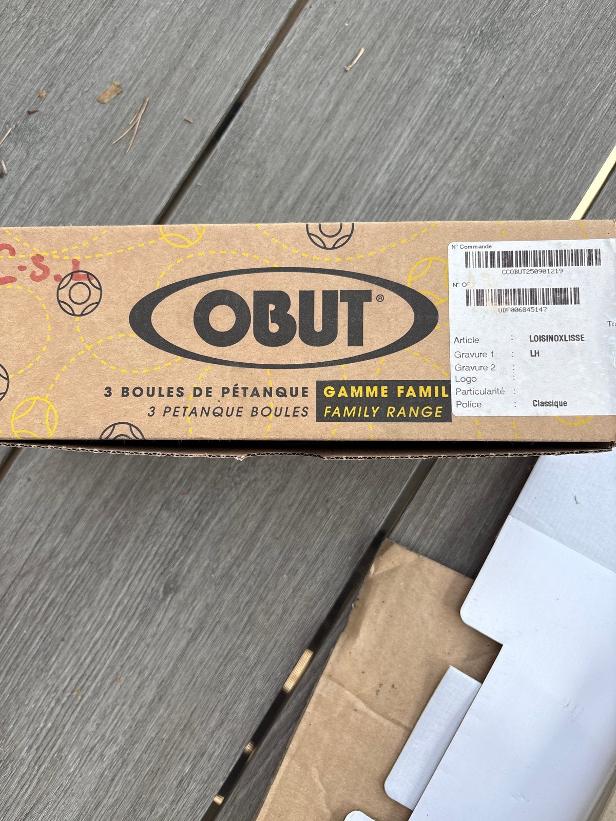 OBUT Petanque Ballen Set - Familiebereik, Ophalen, Nieuw
