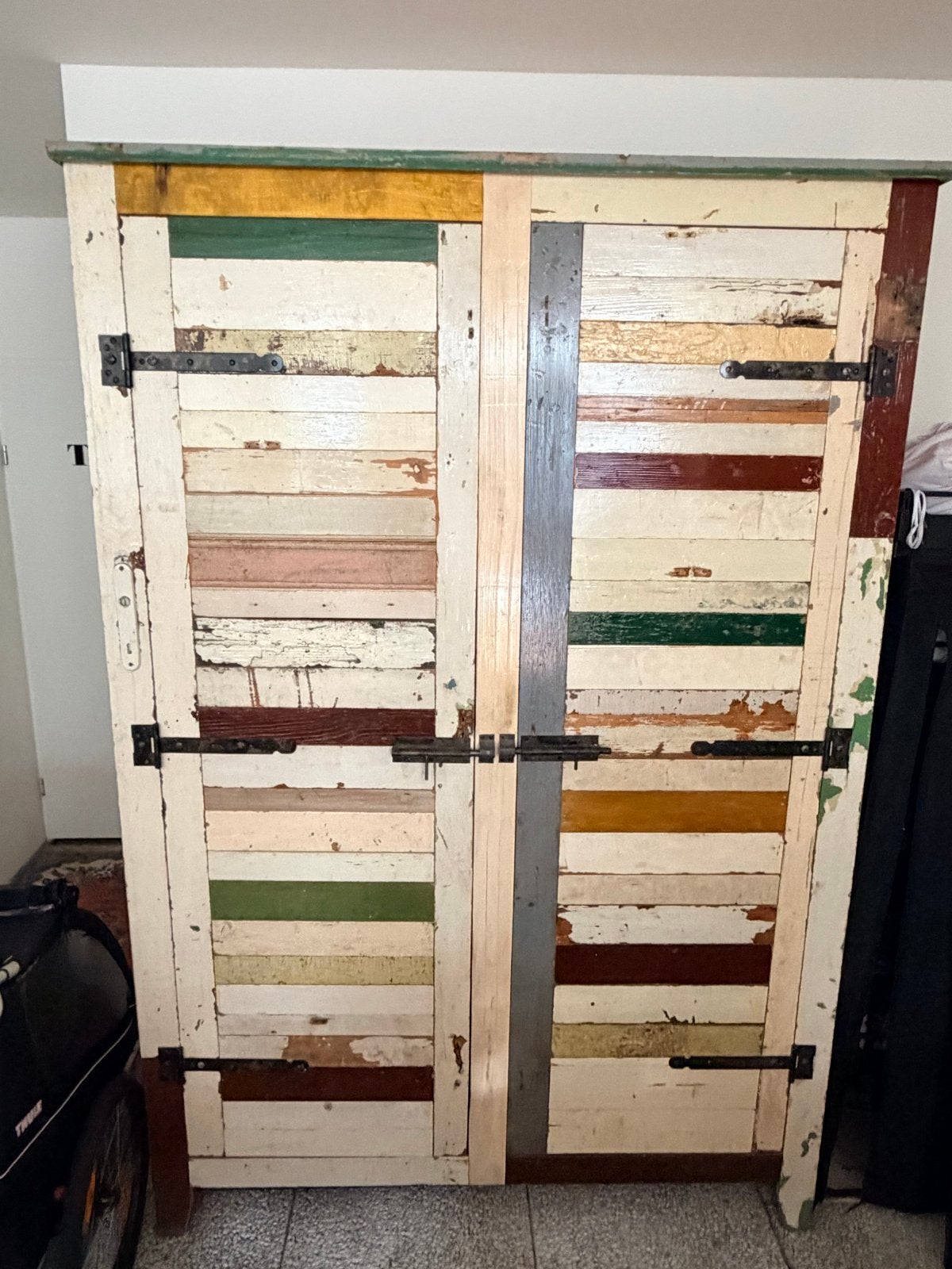 Vintage Piet Hein Eek kast - als nieuw 240x160, Ophalen