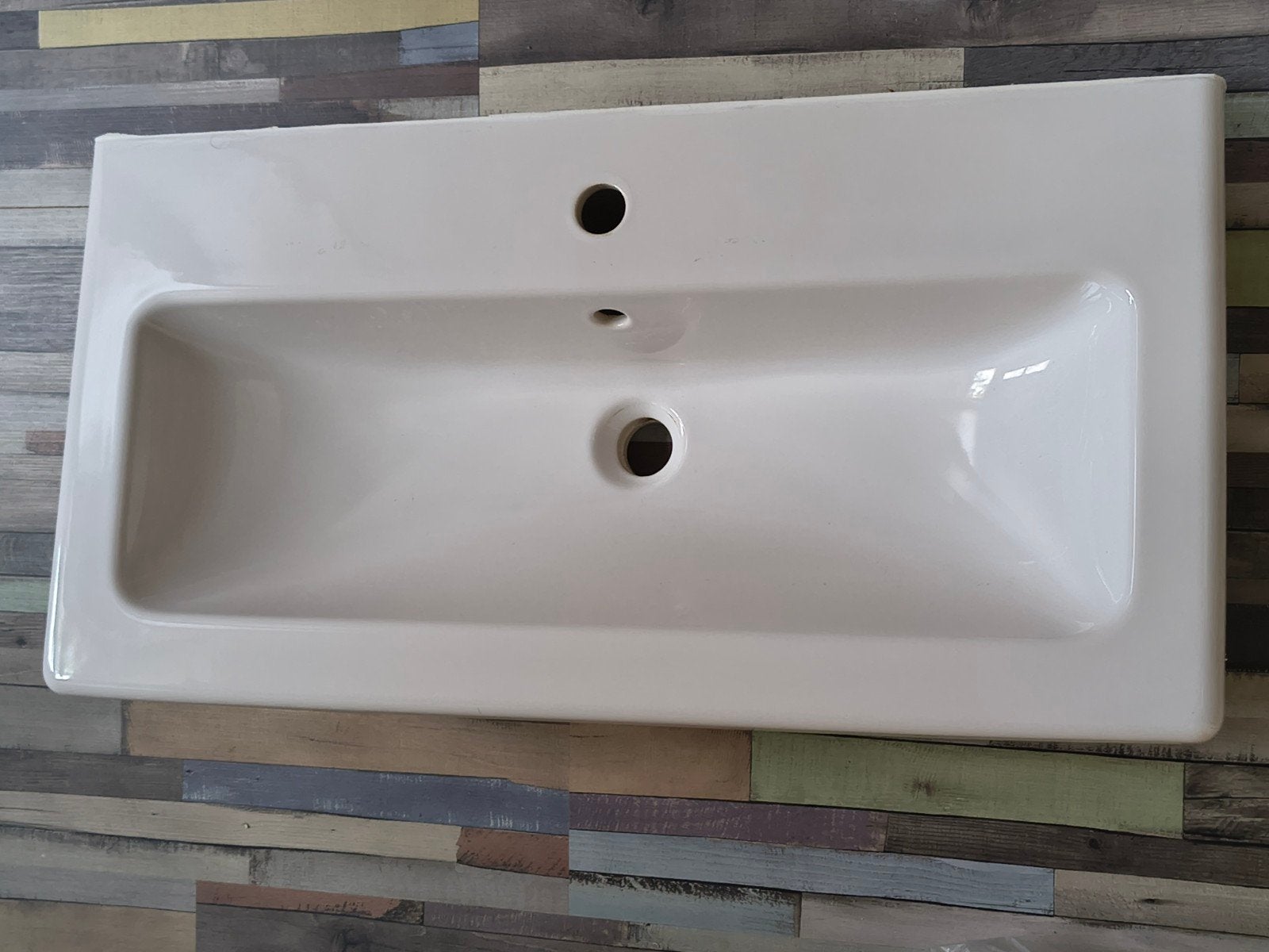Wastafel Ikea Tvällen incl kraan, Ophalen, Gebruikt, Steen, Wastafel