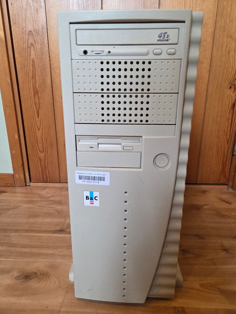 Intel Pentium III-500 Vintage PC | Pentium 3 Slot 1, Computers en Software, Vintage Computers, Ophalen, Intel