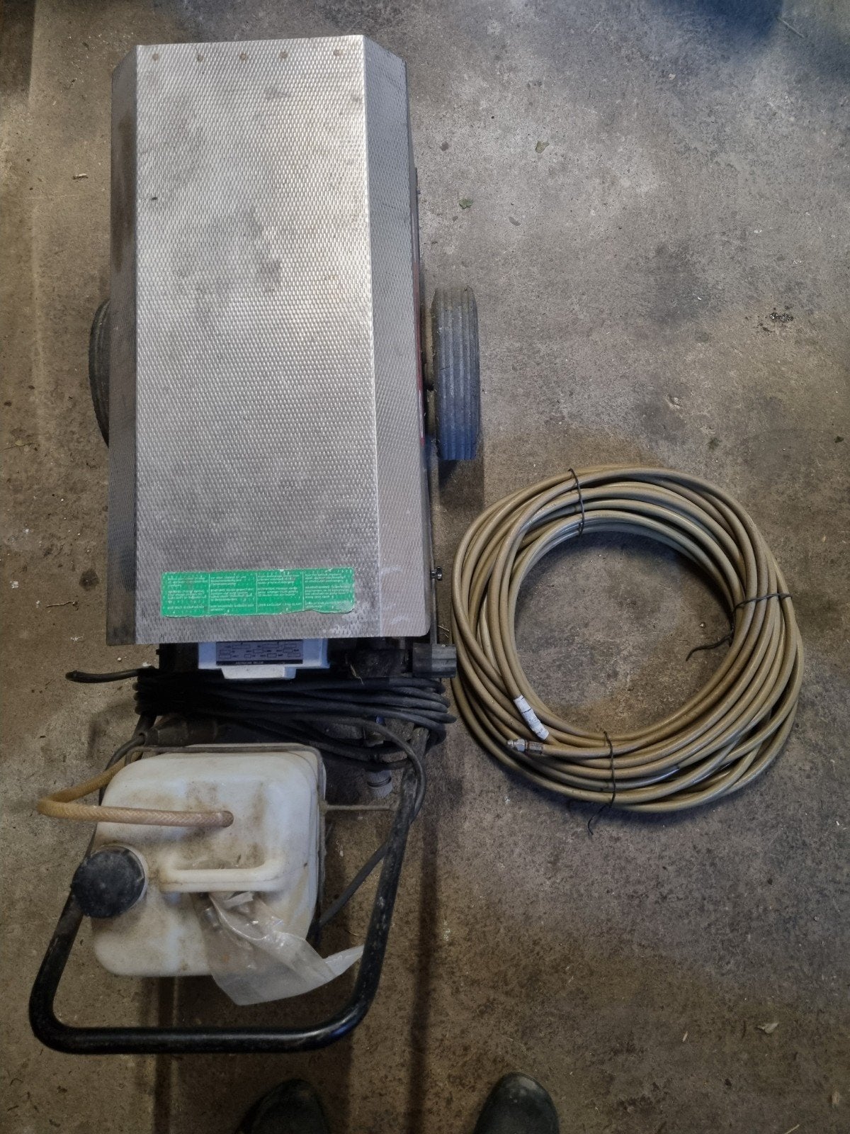 Professionele DiBO Econoom Rioolontstoppingsset (90 Bar), Ophalen