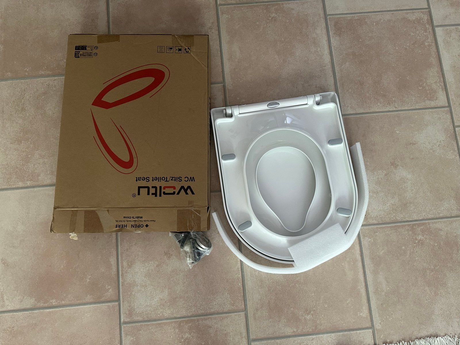 WC-bril met softclose en kinderzitje - Nieuw in doos, Ophalen, Nieuw, Toilet