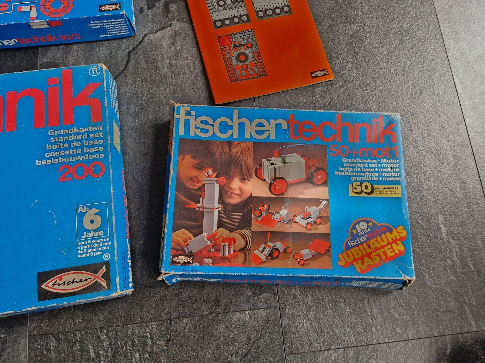 grote collectie fischer technik oud jaren 70 speelgoed, Ophalen of Verzenden, Zo goed als nieuw