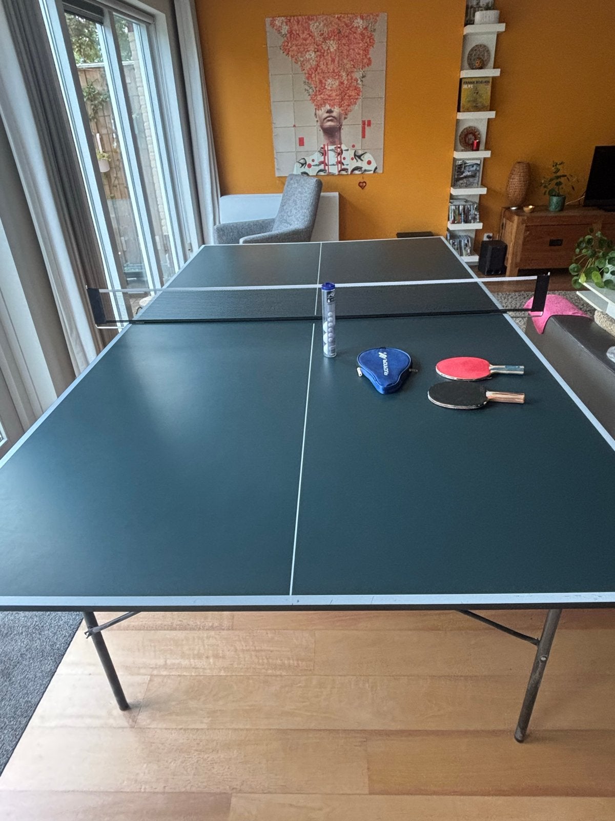 Sponeta S 1-52 i Indoor Tafeltennistafel - Inklapbaar, Sport en Fitness, Ophalen, Gebruikt, Tafel Indoor, Inklapbaar