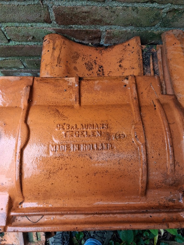 dakpannen, Doe-het-zelf en Verbouw, Ophalen, Gebruikt, Steen of Klei, 5 tot 10 m²