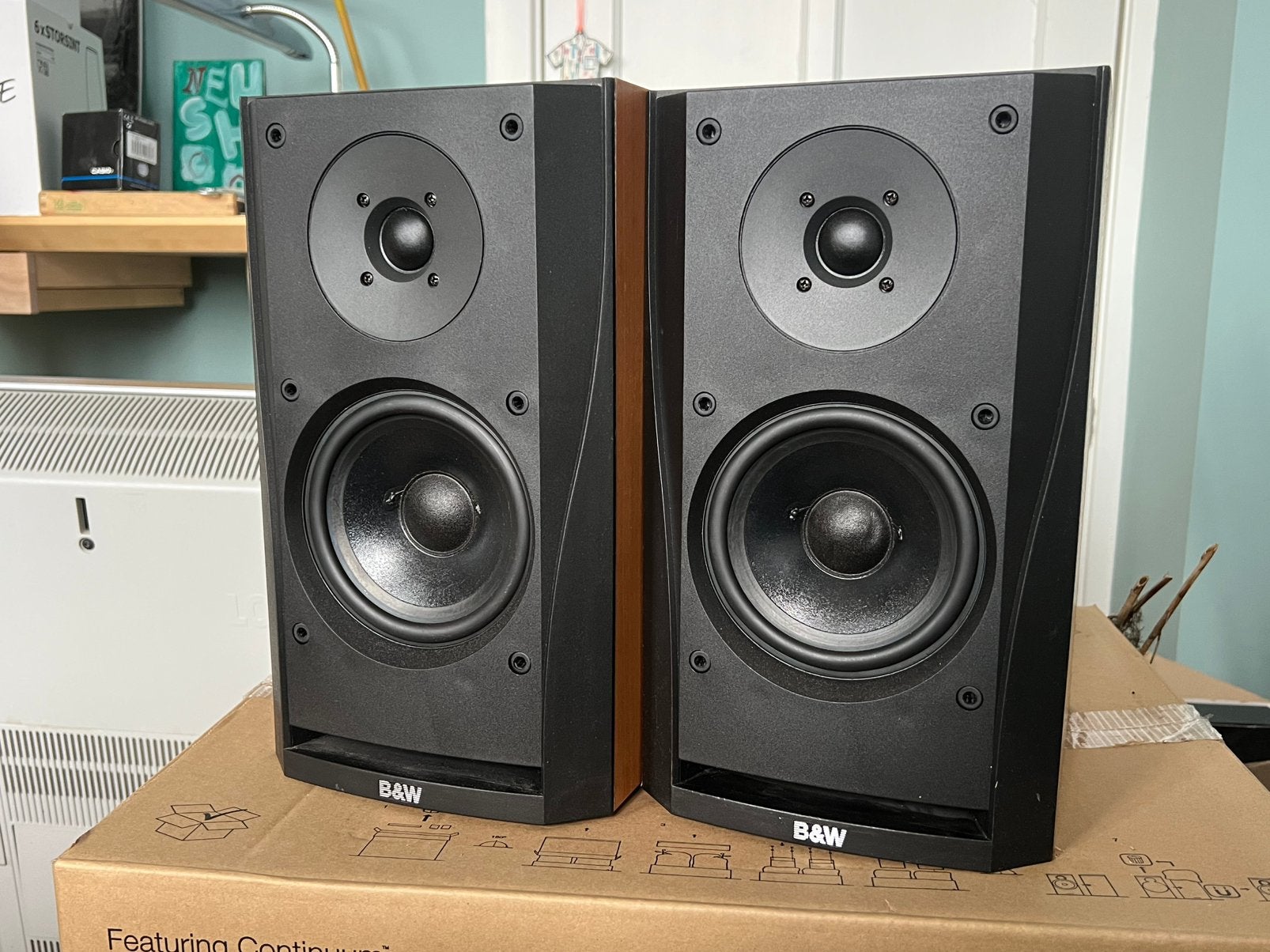Bowers & Wilkins DM302 speakers. Award winning., Audio, Tv en Foto, Luidsprekers, Ophalen, Gebruikt, 60 tot 120 watt, Bowers & Wilkins (B&W)