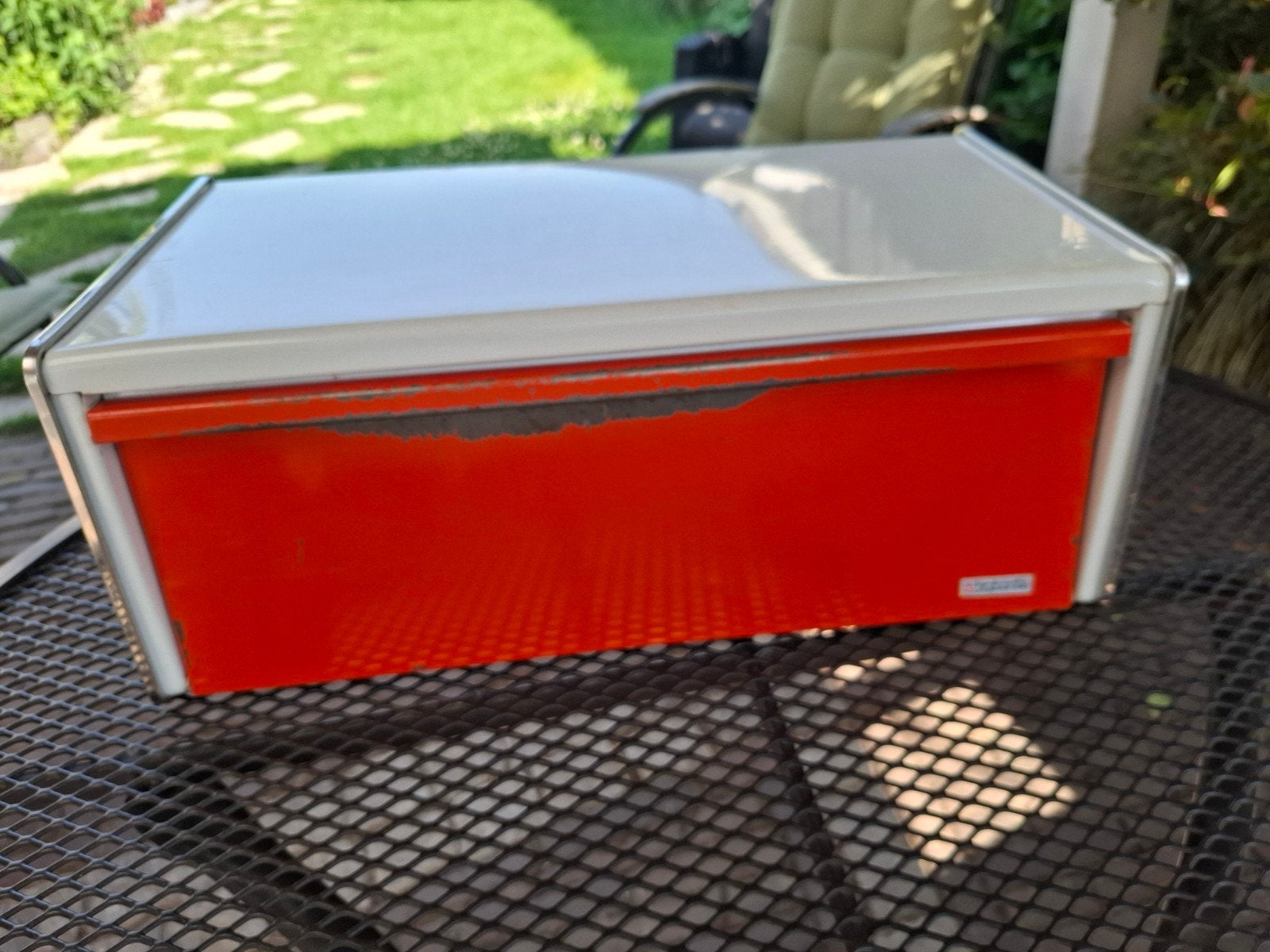 Brabantia vintage broodtrommel, Ophalen