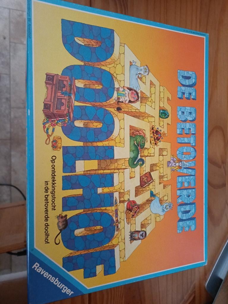 De boteverde doolhof, Drie of vier spelers, Ophalen, Gebruikt, Ravensburger