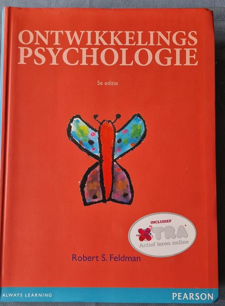 Ontwikkelingspsychologie 5e editie, Boeken, Ophalen of Verzenden, Zo goed als nieuw, HBO, Robert S. Feldman