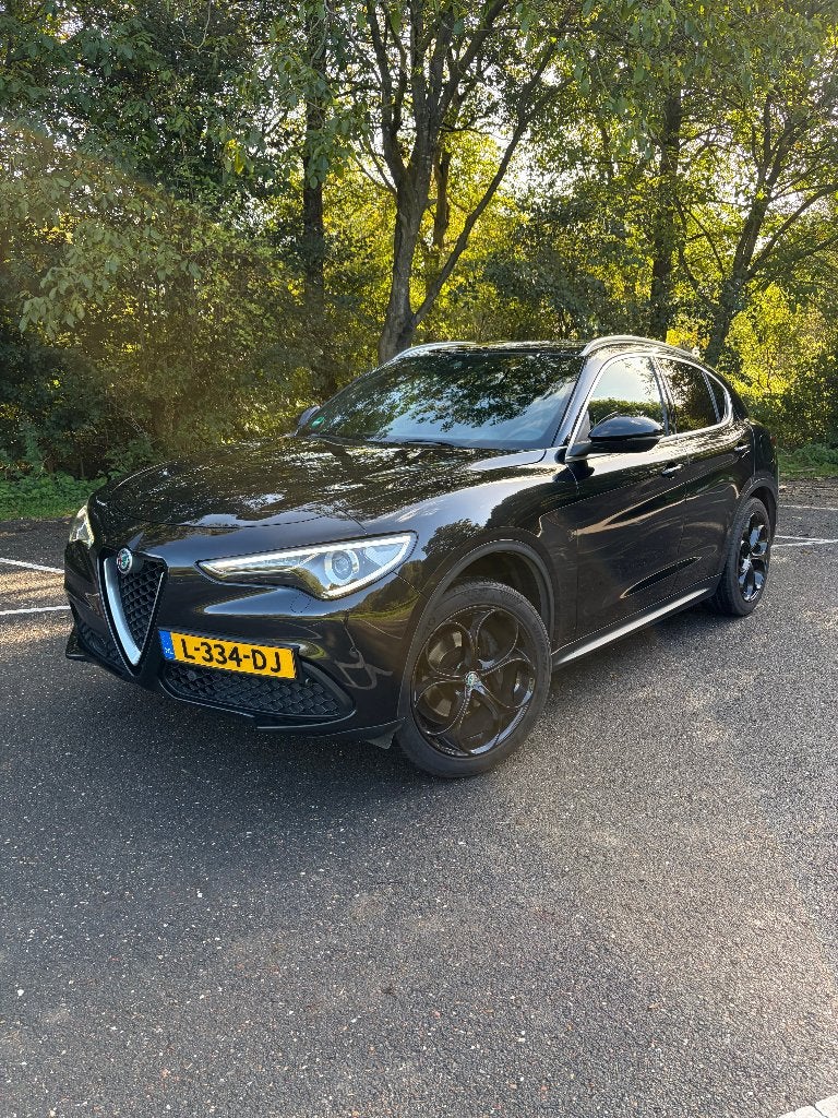 Alfa Stelvio 2.0 Turbo Q4 | 97.538 km | 310 PK | 20inch, Auto's, Automaat, 1995 cc, Zwart, 4 cilinders