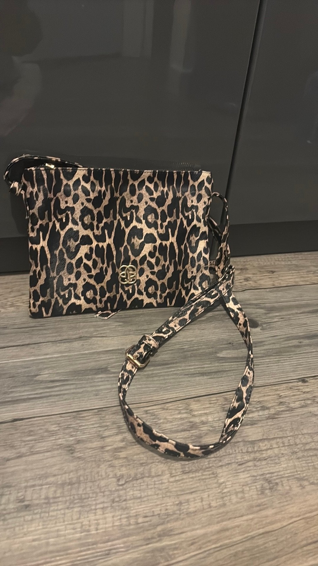 leopard print tasje, Ophalen of Verzenden, Nieuw, Overige kleuren, Schoudertasje