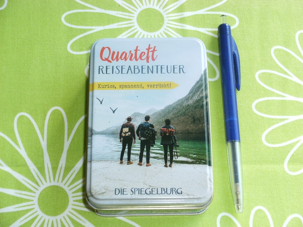 Duits avonturenreizen kwartet - Quartett Reiseabenteuer, Verzamelen, Ophalen of Verzenden, Zo goed als nieuw, Kwartet(ten)