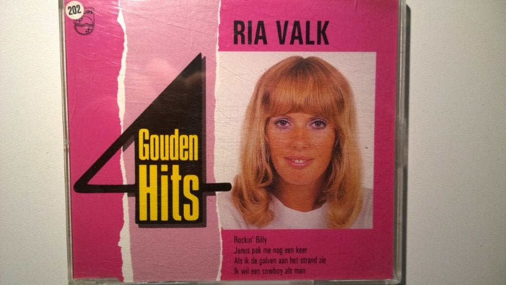 Ria Valk - 4 Gouden Hits, Ophalen of Verzenden, Zo goed als nieuw, Pop, Album