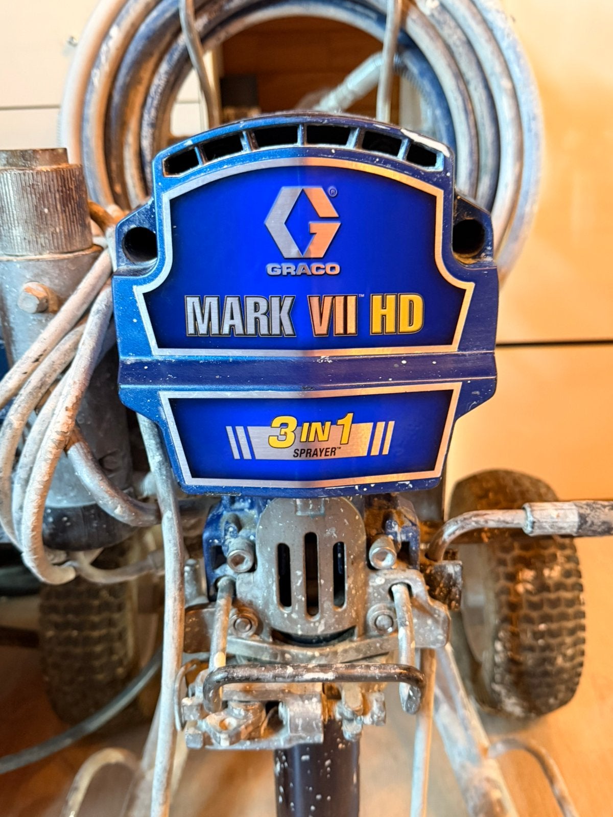 Graco mark 7 pleister en verf, Ophalen, Zo goed als nieuw, Verfspuit of Verfpomp