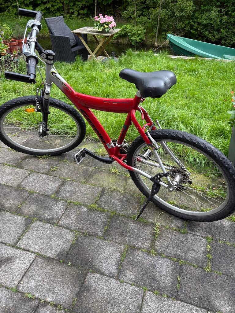 Gazelle Instinct Mountainbike - Rood/Zilver, Fietsen en Brommers, Ophalen, Gebruikt, 49 tot 53 cm, Geen vering