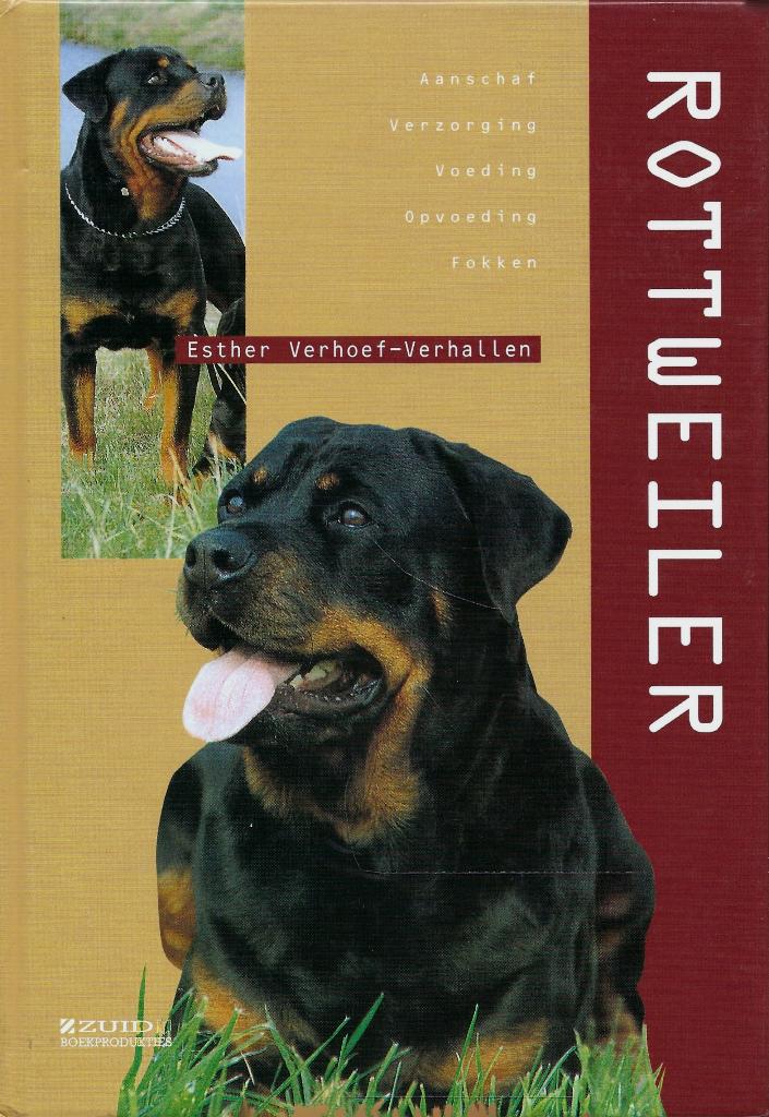 BOEKWERK ROTTWEILERS ., Ophalen of Verzenden, Nieuw, Honden, Esther Verhoef-Verhallen