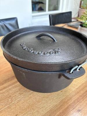 Barbecook sudderpan / dutch oven, Gietijzer, Geschikt voor barbecue, Overige typen, Nieuw