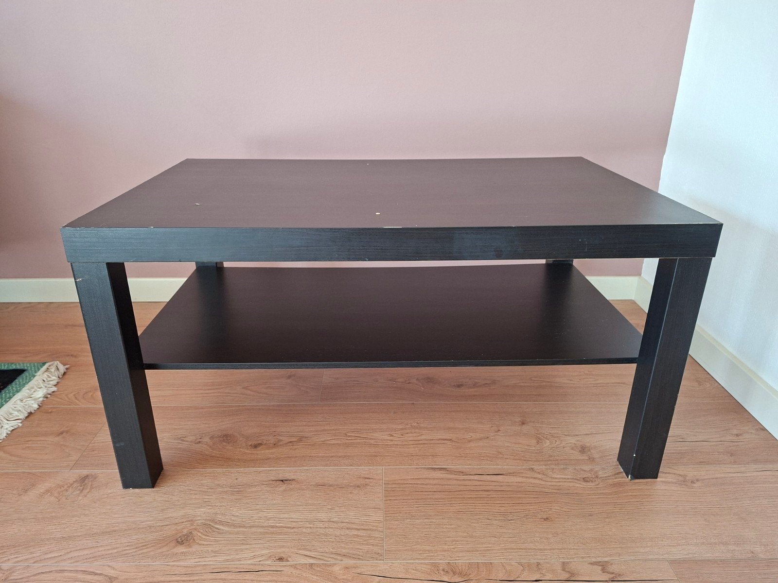 Zwarte Salontafel - gratis afhalen, Ophalen, Gebruikt, 50 tot 100 cm, 50 tot 100 cm