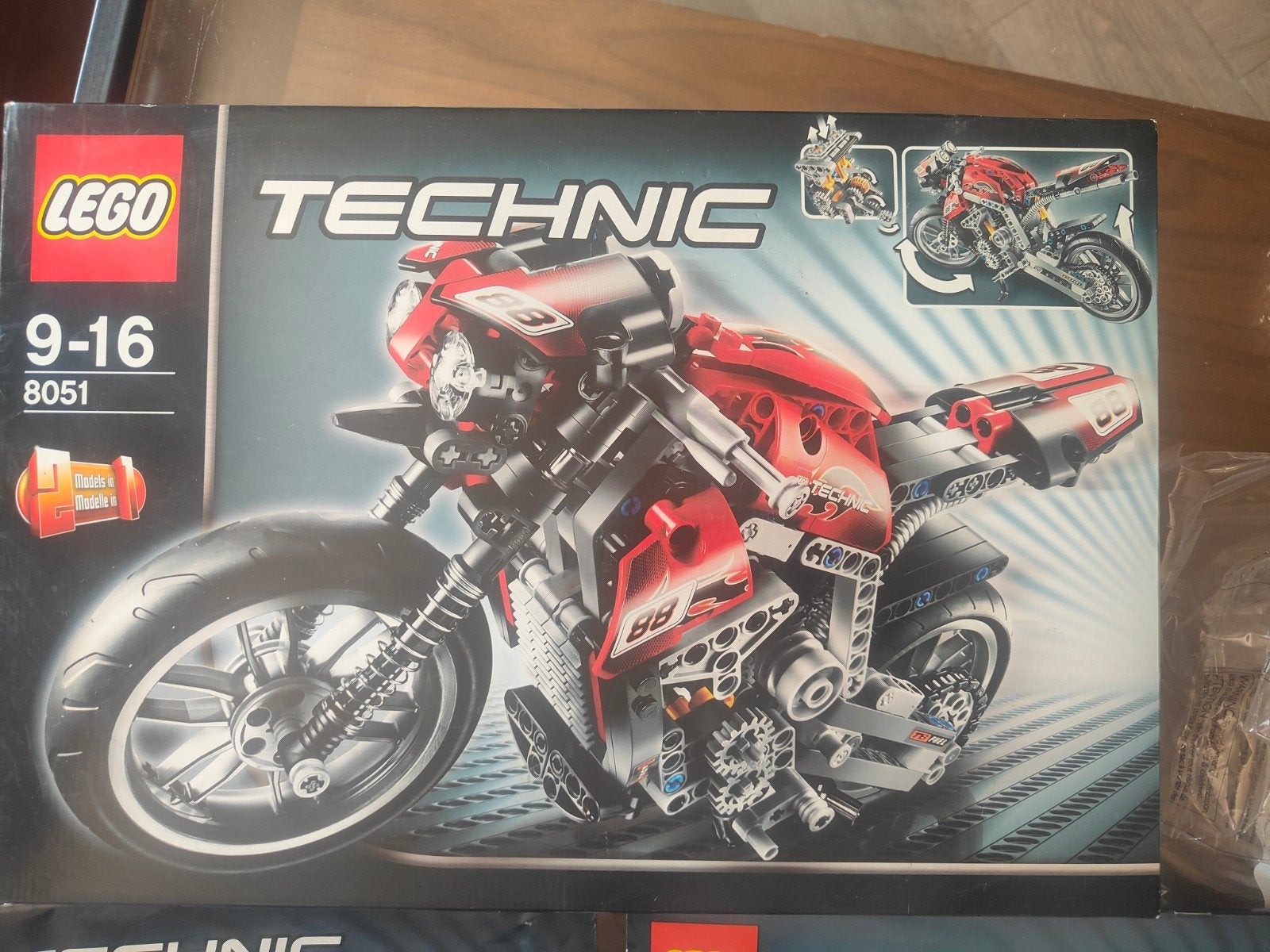 Lego Technic set 8051, Ophalen of Verzenden, Zo goed als nieuw
