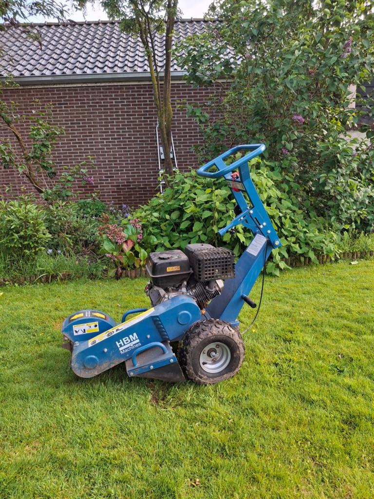 HBM Stobbenfrees - goede staat., Ophalen, Benzine, HBM machines, Gebruikt