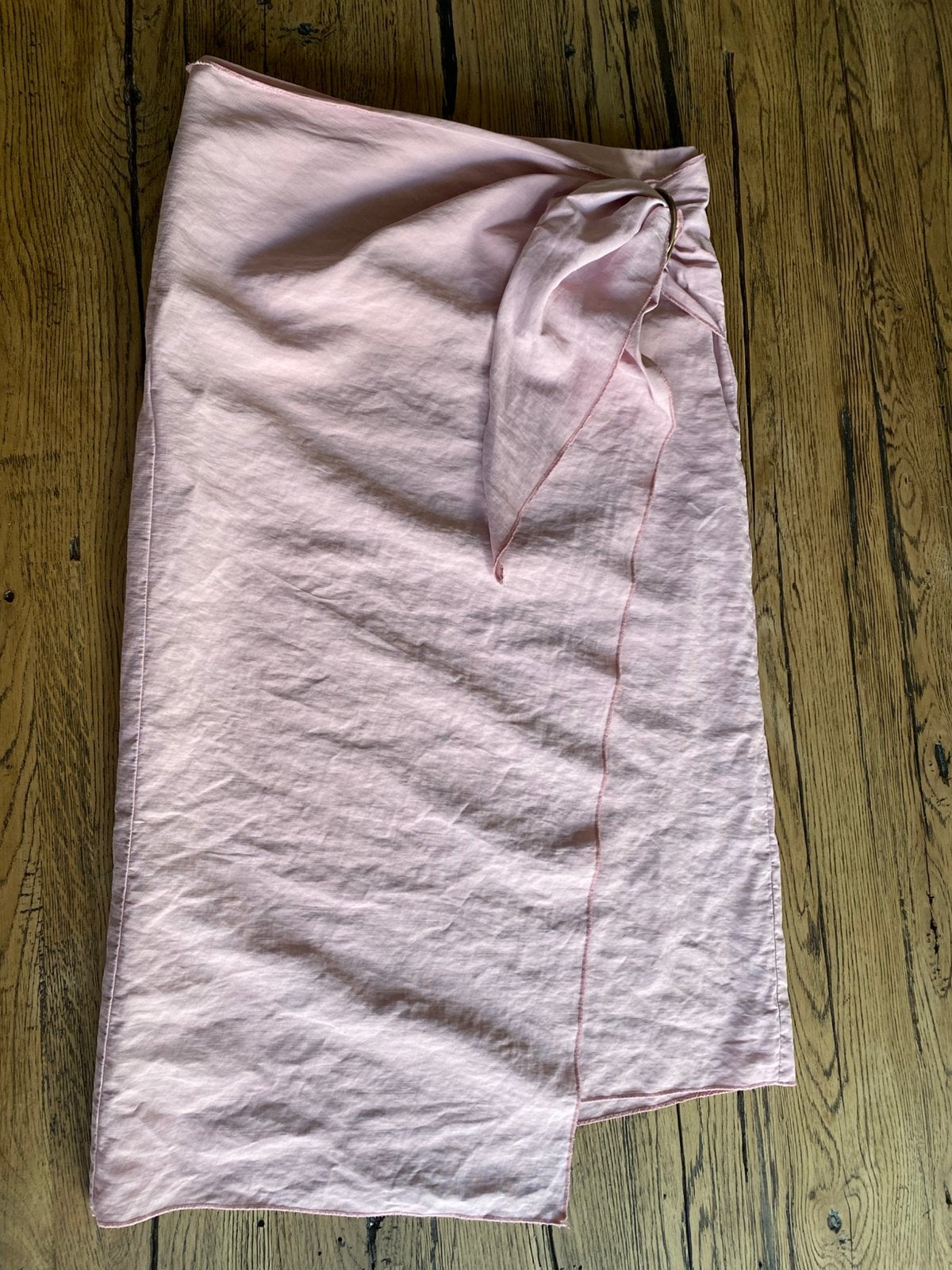 Purdey roze overslagrok - maat 40, zgan, Kleding | Dames, Rokken, Maat 38/40 (M), Ophalen of Verzenden, Zo goed als nieuw, Knielengte