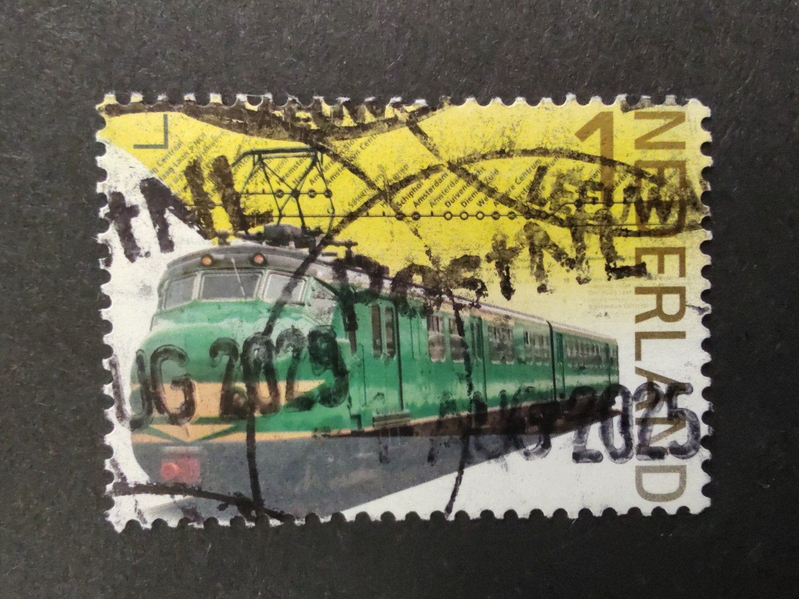 3222 ns 386 de hondekop 2014 175 jaar spoorwegen, Postzegels en Munten, Verzenden