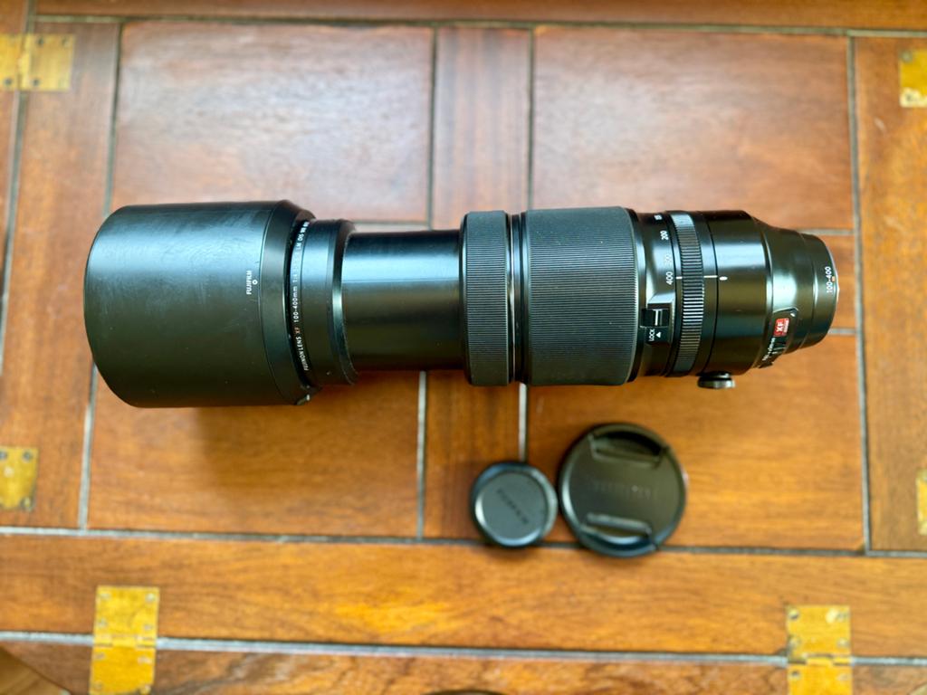 Fujifilm XF 100-400mm f/4.5-5.6 R LM OIS WR Telelens, Ophalen of Verzenden, Zo goed als nieuw, Telelens, Zoom