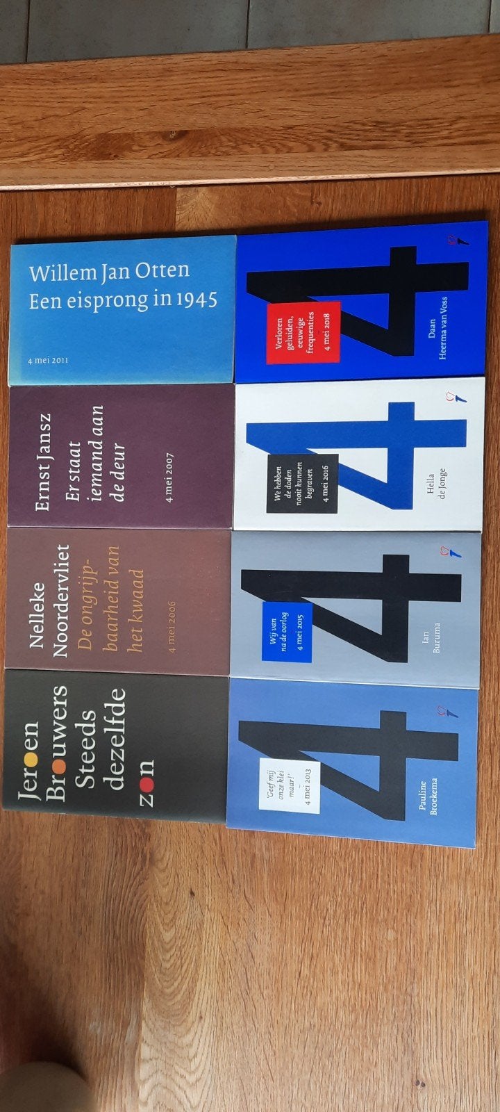 Boeken 4 mei herdenking: Diverse auteurs, Boeken, Ophalen of Verzenden, Gelezen, Nederland