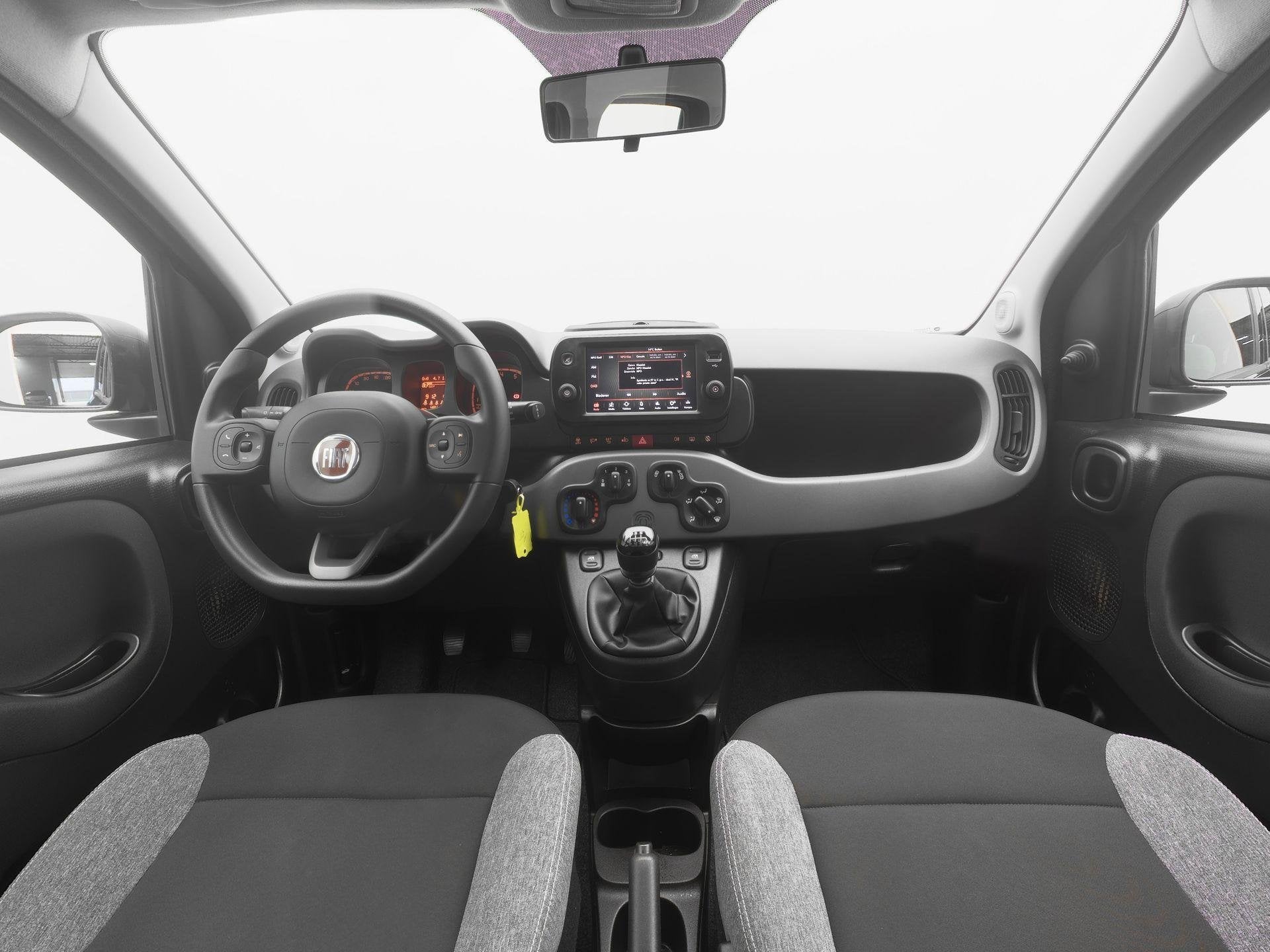 Fiat Panda 1.0 Hybrid City Life 70 PK | Apple Carplay / Andr, Auto's, Voorwielaandrijving, Panda, Start-stop-systeem, Zwart
